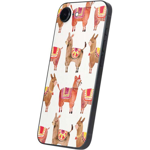 Alpacas by Cat Coq iPhone 16e Skin